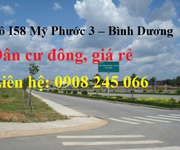 Bán đất Mỹ Phước 3, Bình Dương lô I58 cạnh công ty Kingtec đang hoạt động.