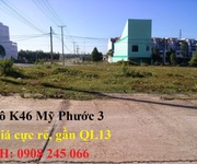 Bán đất Mỹ Phước 3 lô K46 vị trí đẹp, dân cư đông, gần Quốc Lộ 13