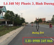 Bán đất Mỹ Phước 3 Bình Dương lô J48 đường nhựa DJ5 thông dài, bán giá rẻ