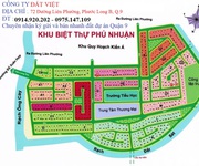 Bán đất nền dự án tại KDC Phú Nhuận, Phước Long B - Q9, mt sông, giá 21tr/m2