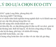 EcoCity Việt Hưng giá từ 1,5Tỷ/căn, bao gồm VAT   Full nội thất nhập khẩu cao cấp