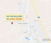 Cho thuê nhà xưởng tại Huyện Long Thành
