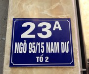 1 Bán nhà 23A, ngõ 95 / 15, Phố Nam Dư - Lĩnh Nam