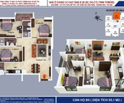 3 Sàn Hud thông báo các căn hộ cuối cùng mở bán tại dự án B1B2 Tây Nam Linh Đàm. Giá bán từ 23tr/m2