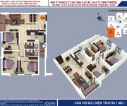 4 Sàn Hud thông báo các căn hộ cuối cùng mở bán tại dự án B1B2 Tây Nam Linh Đàm. Giá bán từ 23tr/m2