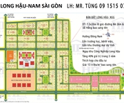 Bán gấp Đất KDC Long Hậu - Nam Sài Gòn lô góc 2 mặt tiền đường lớn N6 26m và D11 16m