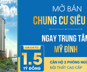 Căn hộ chung cư 2 PN - FLC Green Home 18 Phạm Hùng diện tích 49m2 giá 1 tỷ 416