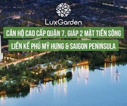 4 Căn hộ cao cấp độc nhất Quận 7 với 3 mặt giáp sông Sài Gòn - liền kề Phú Mỹ Hưng , Giá 1,7 tỷ