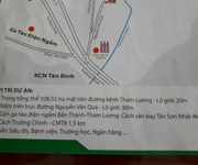 4 F1 đầu tư KDC cao cấp mặt tiền Kênh Tham Lương , Cách Sân Bay 4km , Đường 20m Kênh cải tạo