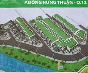 Bán Đất KDC cao Cấp Mặt tiền Kênh Tham Lương, Cách Sân Bay 4km , Nguyễn Văn Quá Đông hưng Thuận