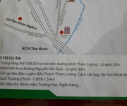 3 Mở Bán F1 Mặt Tiền Kênh Tham Lương , Đường 20m , Cách Sân Bay 4km , Trường Chinh CMT8 1.5km ,
