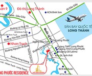 6 350tr sở hữu lô đất thổ cư 95m2 liền kề khu tái định cư sân bay Long Thành