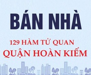 Chính chủ cần bán gấp nhà 129 Hàm Tử Quan, Q. Hoàn Kiếm. DT 60m2, 2 tầng 1 tum. Đang cho thuê 8tr/th