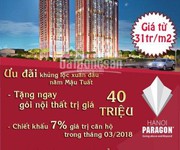 3 Chung cư tuyệt đẹp Hà Nội Paragon mở bán tháng 3, khuyến mại 7, lại suất 0 12T, GIAO NHÀ 10/2018