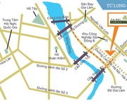 2 Cho thuê CHCC cao cấp Canal Park 98m2, 2 phòng ngủ, nội thất cao cấp, L/h: 0977.376.362.