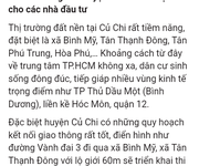 5 Mở bán 12 nền Độc Quyền - Hồ Văn Tắng gần Quốc Lộ 22 dân cư đông, hiện hữu, gần trường học. Được vay ngân hàng