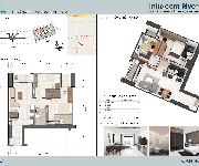6 Intracom 8 ra hàng đợt2 tòa C chân cầu Nhật Tân, giá chỉ từ 1,1tỷ đồng căn 2 ngủ,Hỗ trợ vay 70 GTCH