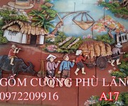 Tranh gốm đẹp ốp tường