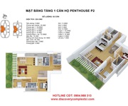 4 Bán suất ngoại giao penhouse duplex rẻ hơn 2 tỷ, bể bơi sân vườn 315 - 441m2 CC Discovery Complex