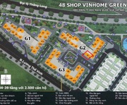 1 Cho thuê Shop chân đế tầng 1 2 Tòa G2, view NỘI KHU chung cư Vinhomes Green Bay  dt 75m2 mỗi tầng
