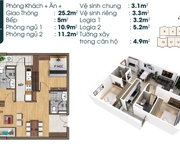 1 Cơ hội cuối sở hữu căn hộ 2 ngủ 71-:-72 m2 chỉ với 1,9 tỷ được chiết khấu 1,5 giá trị căn hộ bàn gi