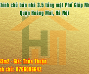 Chính chủ bán nhà 3 tầng 1 tum tại phố Giáp Nhị, Quận Hoàng Mai, Hà Nội