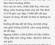 10 Bán nhà MT 85 Ca Văn Thỉnh, khu Bàu Cát, P.11, Tân Bình