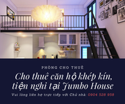 6 Cho thuê gấp căn hộ mát tại Jumbo House phố Định Công Thượng