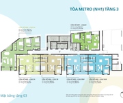 Kosmo Tây Hồ 4 tỷ căn 3 phòng ngủ 125m2 thông thủy hướng Đông Nam