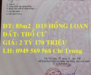 1 Bán Nền D15 Khu Hồng Loan Giá 2,170 Tỷ - Cái Răng   Thành Phố Cần Thơ