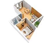 Cho thuê căn hộ mini đầy đủ nội thất đường 2/9-thuê dài hạn