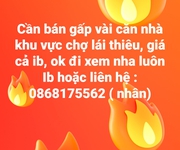 Bán nhà đất ngay chợ lái thiêu