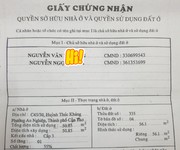 3 Nhà đẹp - Số: 45C/30 - Huỳnh Thúc Kháng  Hẻm 70 - Trần Hưng Đạo .