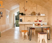 Bán nhà di động 5 sao scandic home đầy đủ nội thất thích hợp cho xây dựng homestay