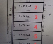 2 Chính chủ bán 6 ô đất phân lô đường vào bằng phẳng phường Hà Tu