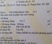 1 Cần Bán gấp 3 lô đất tại Bầu Hạc 5, Q. Thanh Khuê, Đà Nẵng