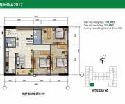 2 Bán CH thương mại 3PN 103m2  suất ngoại giao giá chỉ 25tr/m2 tạ 282 Nguyễn Huy Tưởng.