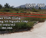 2 Đất nền thổ cư Vĩnh Trung cách đường Võ Nguyên Giáp chỉ 100m2 giá chỉ 10 triệu/m2