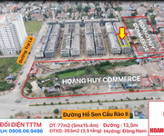 4 Giá rẻ nhất cả dự án Hoàng Huy Mall, đối diện TTTM, phù hợp kinh doanh,