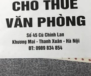 4 Cho thuê của hàng văn phòng tại 45 cù chính Lan KM. TX HN