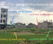 5 Cần bán lô đất LIỀN KỀ hướng Tây, khu đô thị Hồ Ga, đường Hồng Quang kéo dài