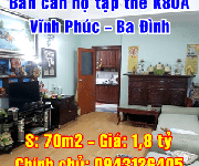 7 Bán căn hộ tập thể K80A Vĩnh Phúc, Quận Ba Đình
