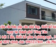 Chính chủ cần bán gấp căn nhà đẹp, thiết kế hiện đại ngay tại thành phố Vũng Tàu