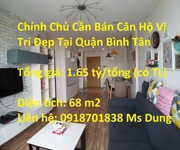 Chính Chủ Cần Bán Căn Hộ Vị Trí Đẹp Tại Quận Bình Tân