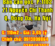 4 Bán căn góc tầng 11 chung cư 71 Nguyễn Chí Thanh, Quận Đống Đa, Hà Nội