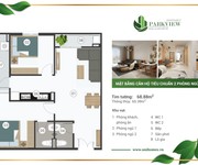 3 Căn hộ 2 phòng ngủ ParkView-Apartment 22tr/m2