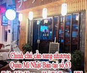 Sang nhượng Quán Mì Nhật Bản tại số 63 Triệu Việt Vương, Hai Bà Trưng, Hà Nội.