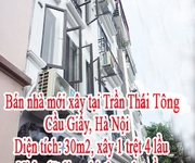 Bán nhà mới xây tại Trần Thái Tông, Cầu Giấy, Hà Nội