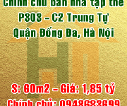 5 Chính chủ bán nhà tập thể P303-C2 Trung Tự, Quận đống Đa