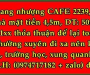 1 - Sang nhượng CAFE 2239, địa chỉ: số 77 ĐINH TIÊN HOÀNG - Đầy đủ trang thiết bị